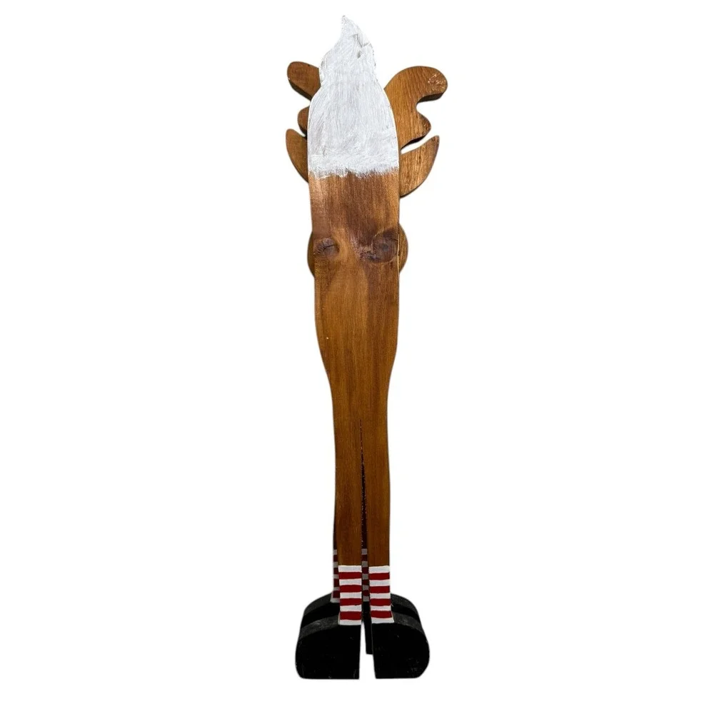 Vintage Wooden Reindeer‎ 18